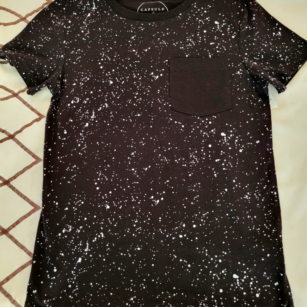 Black t-shirt, extra small